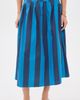 English Factory English Factory Striped Midi Skirt Cornflower/Navy Blue - 2