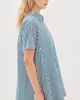 English Factory English Factory Striped Mini Dress White/Indigo Blue - 4