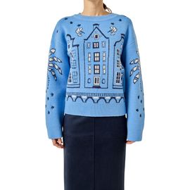 English Factory English Factory Townhouse Holiday Sweater