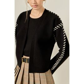 English Factory English Factory Whipstitch Cardigan