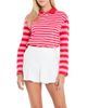 English Factory English Factory Women's Stripe Long Sleeve Knit Top - 1