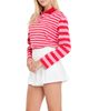 English Factory English Factory Women's Stripe Long Sleeve Knit Top - 2