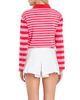 English Factory English Factory Women's Stripe Long Sleeve Knit Top - 3