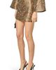 English Factory English Factory Zebra Printed Metallic Miniskirt - 3