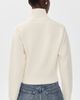 English Factory English Factory Zip-Up Funnel Neck Knit Jacket Cream - 3