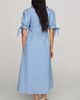 English Factory Flower-Trim Midi Dress - 3