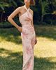 English Factory Halter Flower Jumpsuit - 1