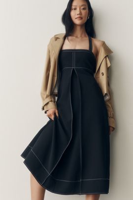 English Factory Halter Midi Dress