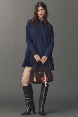alaya high neck cowl mini dress Lainey Cowl Neck Mesh Mini Dress • Shop American Threads Online Boutique Cobalt / L