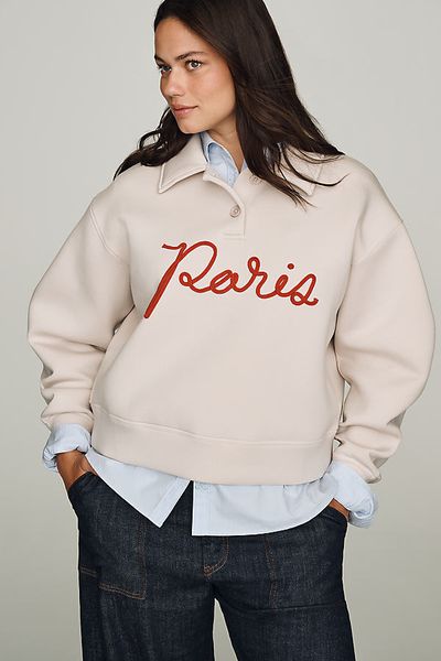 English Factory Paris Polo Sweater