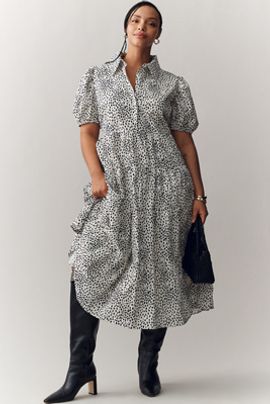 English Factory Petite Midi Shirtdress