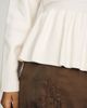 English Factory Plus Peplum Cardigan Top - 2