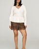 English Factory Plus Peplum Cardigan Top - 4