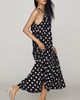 English Factory Polka Dot Halter Dress - 4