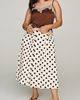 English Factory Polka Dot Midi Skirt - 1