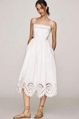 English Factory Seashell Eyelet Dress