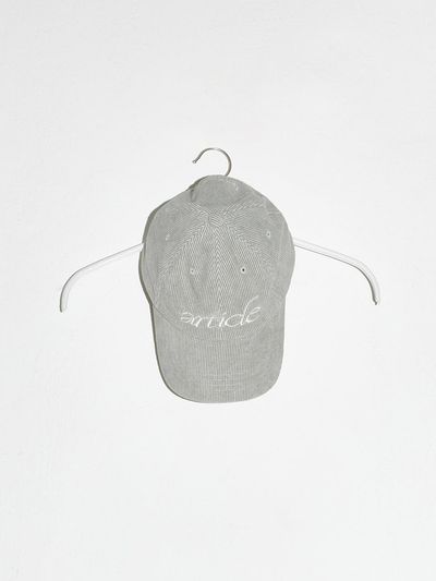 Enor Article Corduroy Camp Cap_Grey