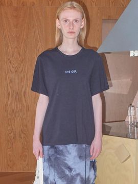 Enor Fade Enor Cotton T-shirt_Navy