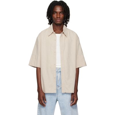 Entire Studios Entire Studios Beige Ojai Shirt