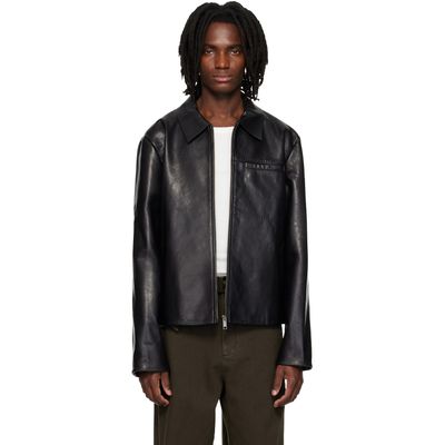 Entire Studios Entire Studios Black Corehide Leather Jacket
