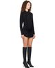 Entire Studios Entire Studios Black Dalters Minidress - 2