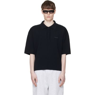 Entire Studios Entire Studios Black SS Club Polo