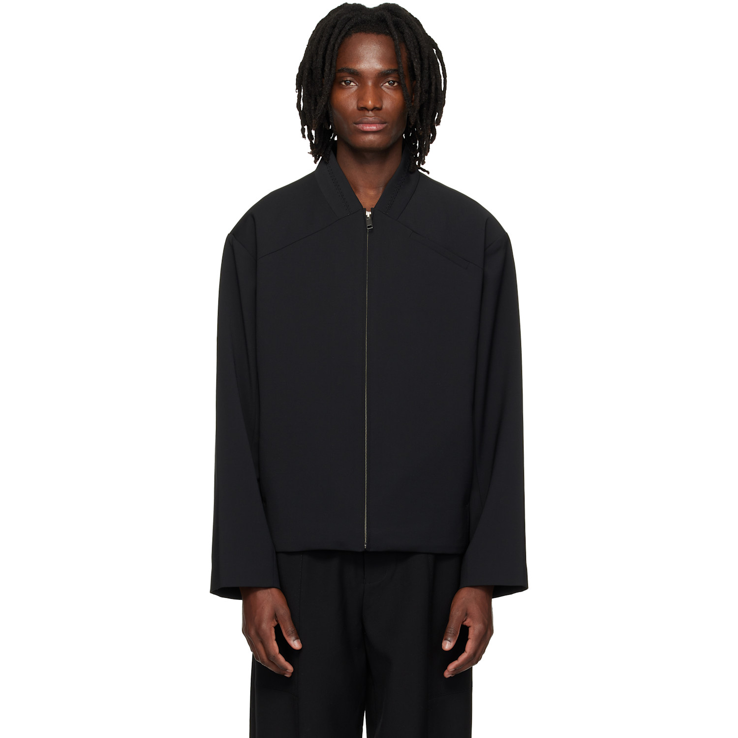 Marine Serre - Black Wild Puffy Vest