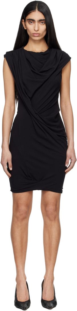 Entire Studios Entire Studios Black Twist Minidress