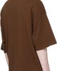 Entire Studios Entire Studios Brown Heavy Boxy T-shirt - 3
