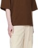 Entire Studios Entire Studios Brown Heavy Boxy T-shirt - 4
