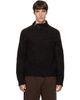Entire Studios Entire Studios Brown Knit Zip Turtleneck - 1