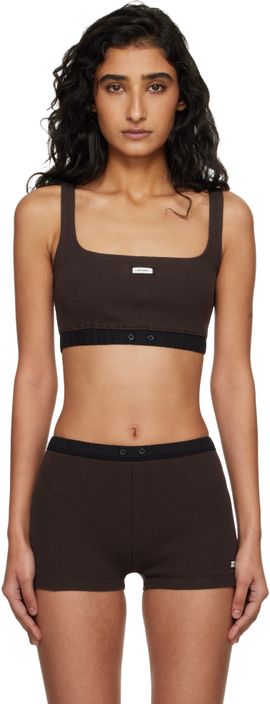 Entire Studios Entire Studios Brown Lounge Bra