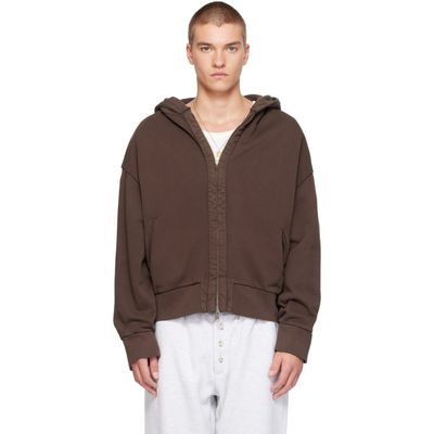 Entire Studios Entire Studios Brown Thermal V2 Hoodie