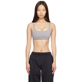 Entire Studios Entire Studios Gray adidas Edition Optime Training Low Support Sport Bra