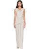 Entire Studios Entire Studios Gray Drape Maxi Dress - 1