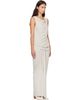 Entire Studios Entire Studios Gray Drape Maxi Dress - 2