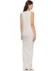 Entire Studios Entire Studios Gray Drape Maxi Dress - 3