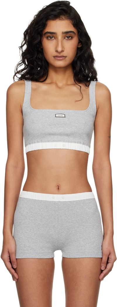 Entire Studios Entire Studios Gray Lounge Bra