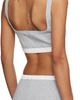 Entire Studios Entire Studios Gray Lounge Bra - 3