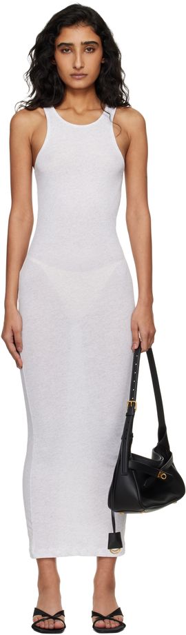 Entire Studios Entire Studios Gray Muscle Tank Midi Dress