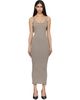 Entire Studios Entire Studios Gray Raw Knit Midi Dress - 1