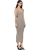 Entire Studios Entire Studios Gray Raw Knit Midi Dress - 2