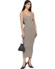 Entire Studios Entire Studios Gray Raw Knit Midi Dress - 4