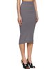 Entire Studios Entire Studios Gray Raw Knit Midi Skirt - 2