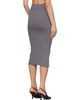 Entire Studios Entire Studios Gray Raw Knit Midi Skirt - 3