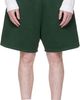 Entire Studios Entire Studios Green Standard Sweat Shorts - 1