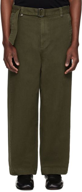Entire Studios Entire Studios Khaki Gully Trousers