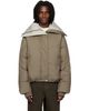 Entire Studios Entire Studios Khaki Kelly Down Jacket - 1