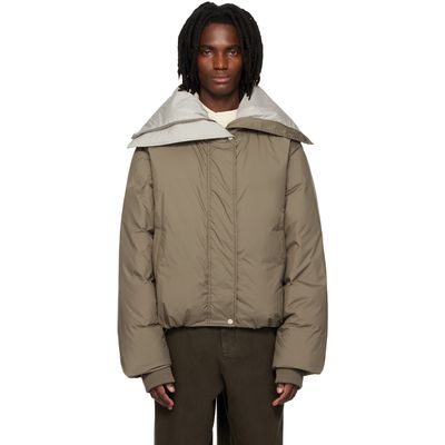 Entire Studios Entire Studios Khaki Kelly Down Jacket