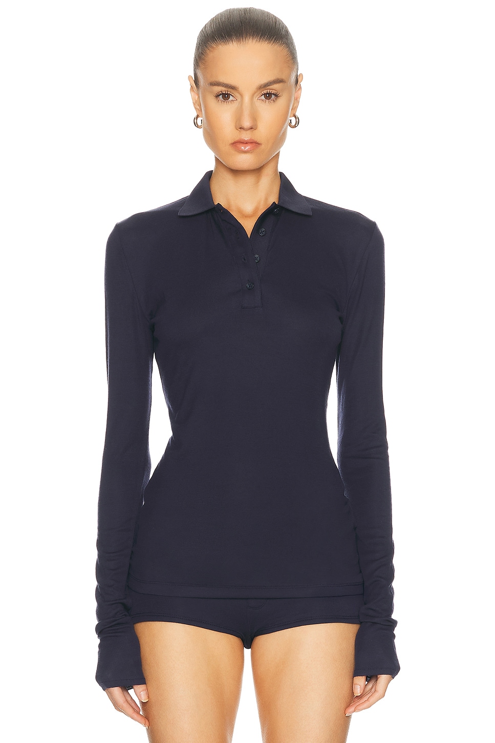 Entire Studios - Long Sleeve Polo Top